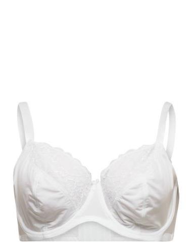 Bra Aster Wire Plus Lingerie Bras & Tops Full Cup Bras White Lindex