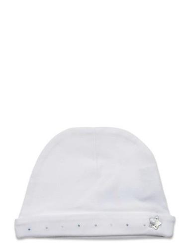 Tendresse Knit Cap Accessories Headwear Hats Baby Hats White Tartine E...