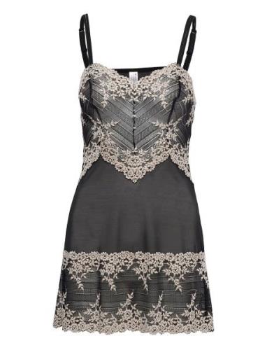 Embrace Lace Bodies Slip Black Wacoal