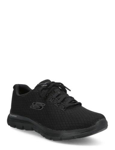 Womens Flex Appeal 4.0 - Waterproof Low-top Sneakers Black Skechers