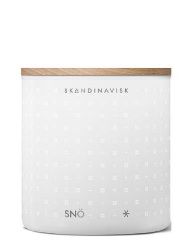 Snö Scented Candle 400G Duftlys White Skandinavisk