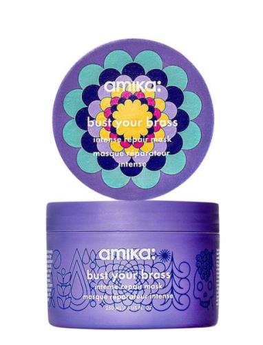Bust Your Brass Cool Blonde Intense Repair Mask Hårkur Nude AMIKA