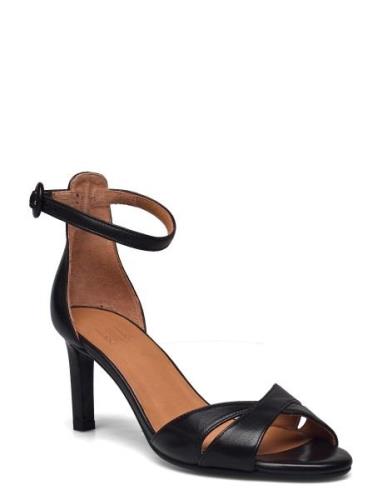 A2630 Sandal Med Hæl Black Billi Bi