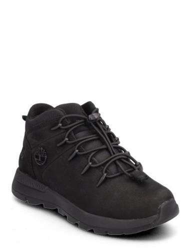 Mid Lace Sneaker Spri Jetbl Low-top Sneakers Black Timberland