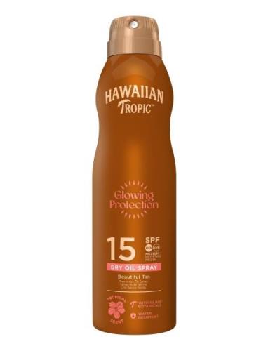 Dry Oil Argan C-Spray Spf 15 177 Ml Solcreme Krop Nude Hawaiian Tropic
