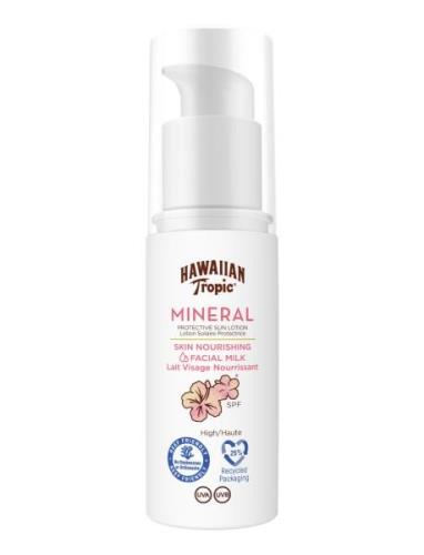 Mineral Sun Milk Face Spf30 50 Ml Solcreme Ansigt Nude Hawaiian Tropic