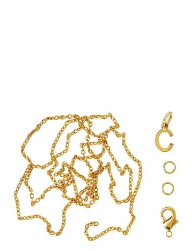 Letter C Gp With O-Ring, Chain And Clasp Toys Creativity Drawing & Cra...