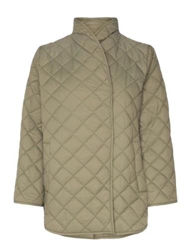 Quilted Jacket Quiltet Jakke Green Marville Road