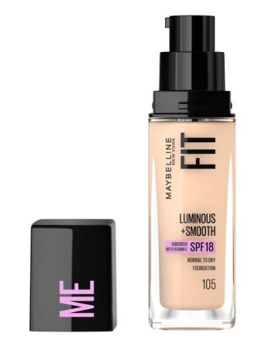 Maybelline New York Fit Me Luminous + Smooth Foundation 105 Natural Iv...