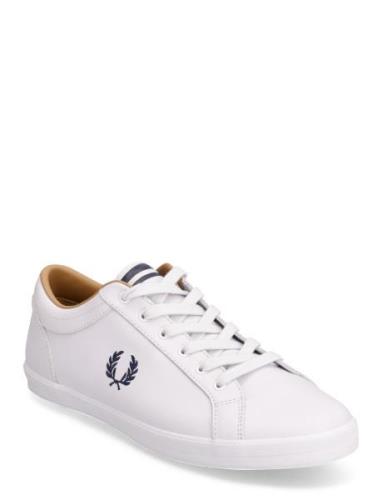 Baseline Leather Low-top Sneakers White Fred Perry