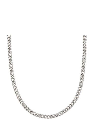 Clark Chain Necklace Steel Accessories Jewellery Necklaces Chain Neckl...