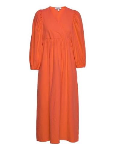 Felice Dress Knælang Kjole Orange EDITED