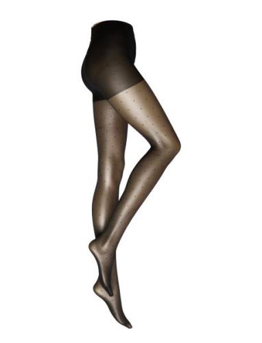 Tights 20 Den Mini Dots Lingerie Pantyhose & Leggings Black Lindex