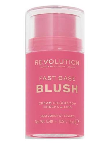 Revolution Fast Base Blush Stick Rose Rouge Makeup Pink Makeup Revolut...