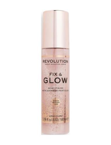 Revolution Fix & Glow Setting Spray Setting Spray Makeup Nude Makeup R...