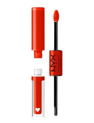 Shine Loud High Pigment Lip Shine Lipgloss Makeup Orange NYX Professio...