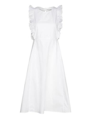 Thinaiw Dress Knælang Kjole White InWear