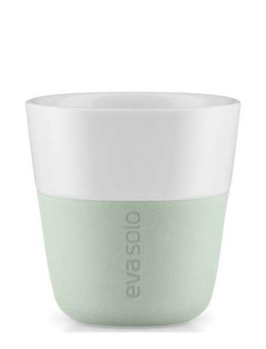 2 Espresso-Krus Sage Home Tableware Cups & Mugs Espresso Cups Green Ev...