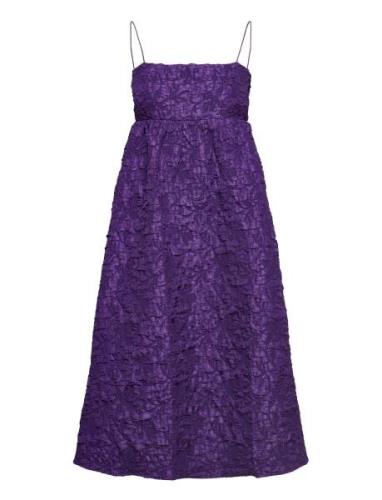 Enuranus Sl Dress 7002 Knælang Kjole Purple Envii