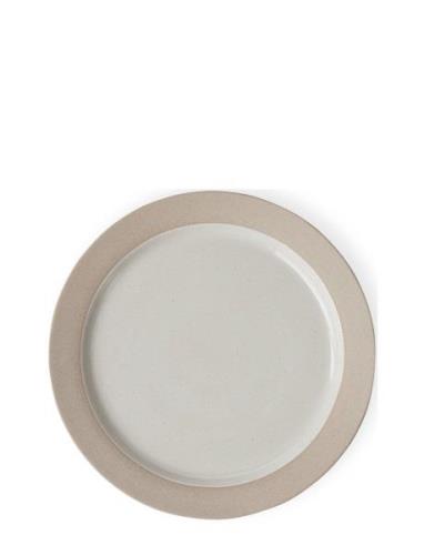 Plate, Large Home Tableware Plates Dinner Plates Beige Studio About