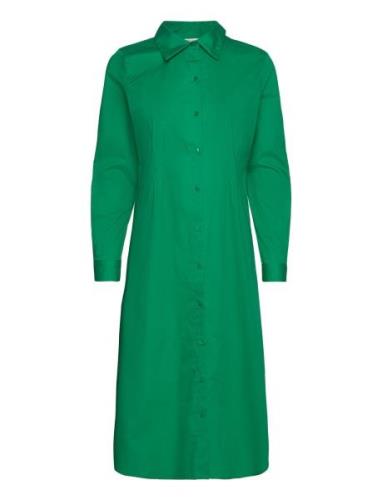 Fqemisa-Dress Knælang Kjole Green FREE/QUENT