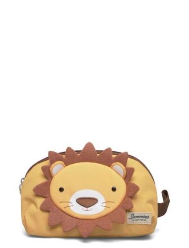 Happy Sammies Toilet Kit Lion Lester Tote Taske Yellow Samsonite