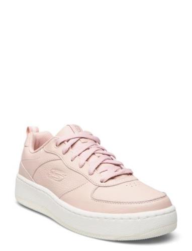 Womens Sport Court 92 - Illustrious Low-top Sneakers Pink Skechers