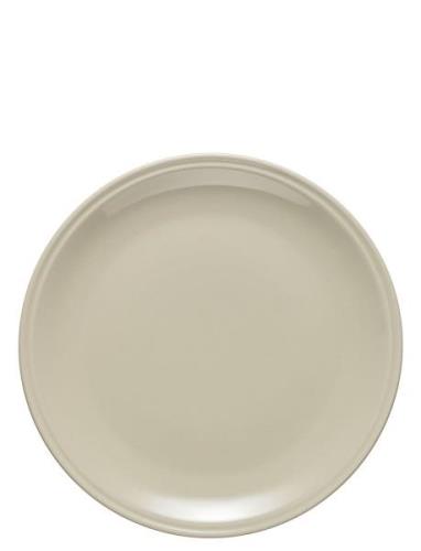 Höganäs Keramik Plate 25Cm Home Tableware Plates Dinner Plates Beige R...