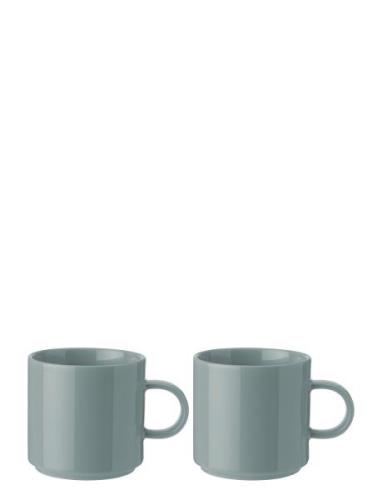 Stelton Mug 2 Pcs Home Tableware Cups & Mugs Coffee Cups Green Stelton