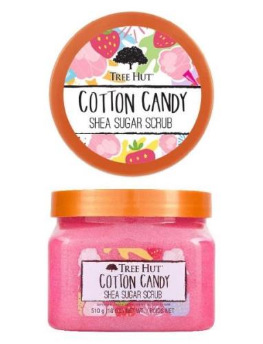 Shea Sugar Scrub Cotton Candy Bodyscrub Kropspleje Kropspeeling Nude T...