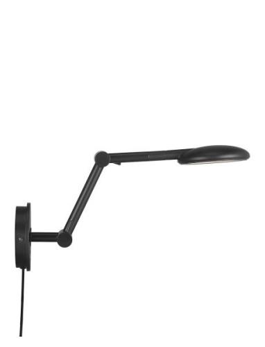 Bend | Væglampe | Sort Home Lighting Lamps Wall Lamps Black Nordlux
