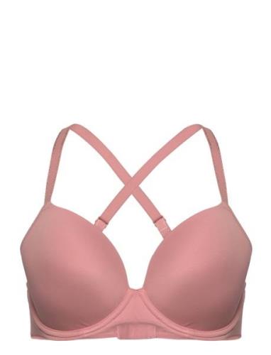 Undetected Lingerie Bras & Tops Full Cup Bras Pink Freya