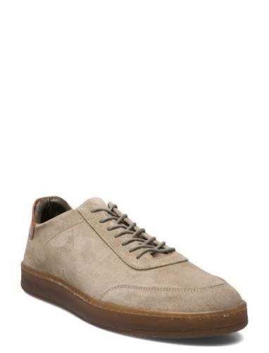 Biacamilo Sneaker Suede Low-top Sneakers Khaki Green Bianco