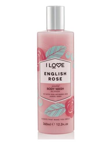 I Love Signature Body Wash English Rose 360Ml Shower Gel Badesæbe Nude...