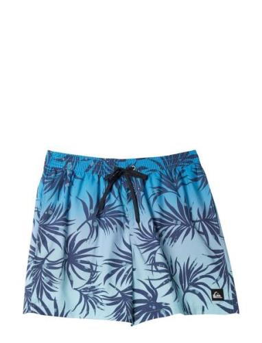 Everyday Mix Volley Yth 14 Badeshorts Blue Quiksilver