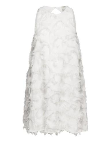 Yasdio Sl Mini Dress - Ka Kort Kjole White YAS