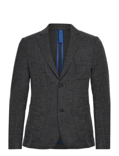 Jere Wool Jacket Suits & Blazers Blazers Single Breasted Blazers Grey ...