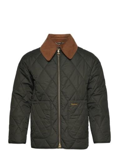 Barbour Woodhall Quilt Quiltet Jakke Green Barbour