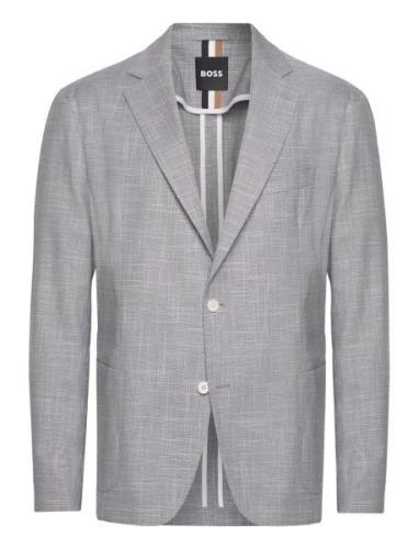 C-Hanry-233 Suits & Blazers Blazers Single Breasted Blazers Grey BOSS