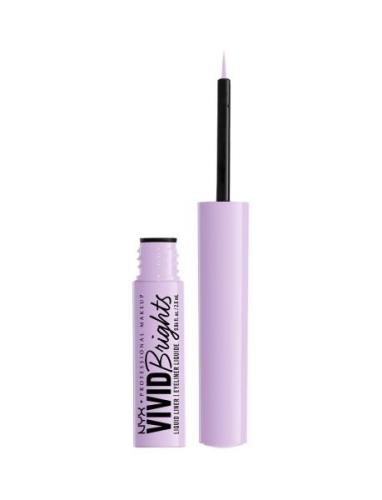 Vivid Brights Liquid Liner - Lilac Link Eyeliner Makeup Purple NYX Pro...