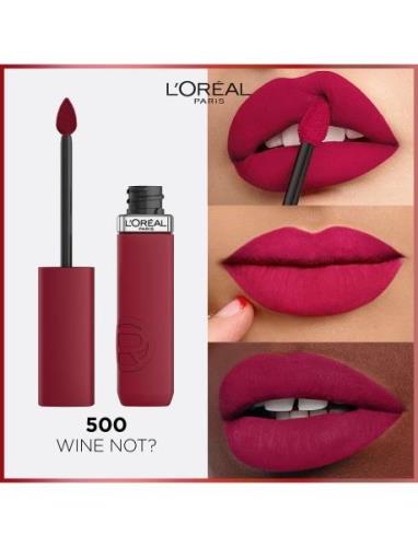 L'oréal Paris Infaillible Matte Resistance Wine Not? 500 Lipgloss Make...