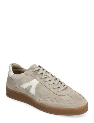 Liga - Earth Suede Low-top Sneakers Beige Garment Project