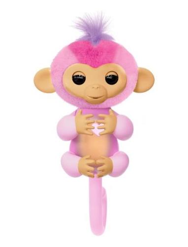 Fingerlings 2.0 Basic Monkey Pink - Harmony Toys Playsets & Action Fig...