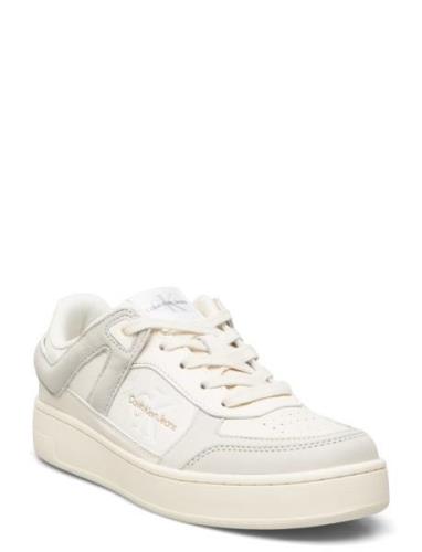 Basket Cupsole Low Mix Ml Fad Low-top Sneakers White Calvin Klein