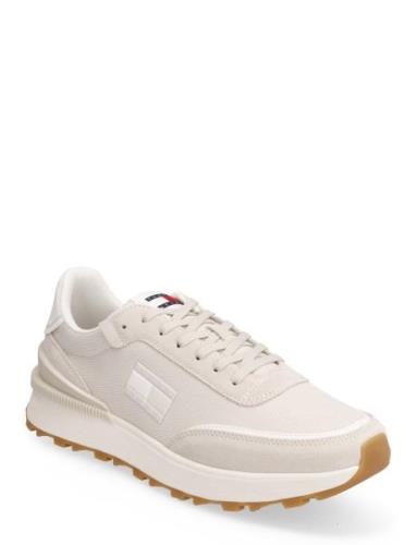 Tjm Technical Runner Low-top Sneakers Cream Tommy Hilfiger