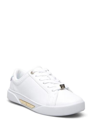 Golden Hw Court Sneaker Low-top Sneakers White Tommy Hilfiger