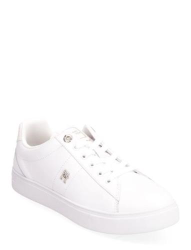 Essential Elevated Court Sneaker Low-top Sneakers White Tommy Hilfiger