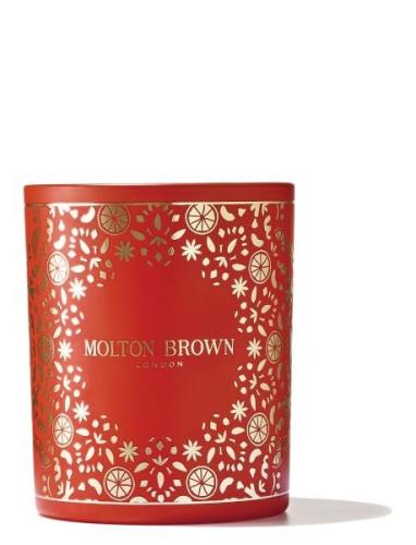 Marvellous Mandarin & Spice Signature Candle Duftlys Gold Molton Brown