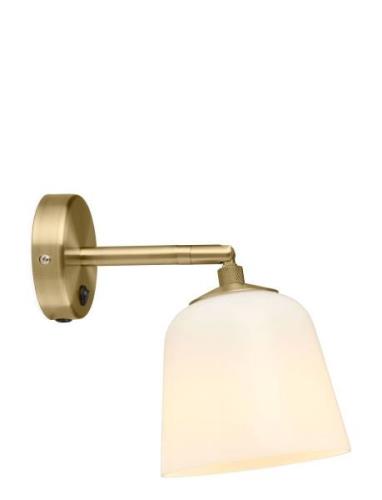 Room 49 Home Lighting Lamps Wall Lamps Cream Halo Design