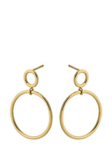 Globe Earrings Ørestickere Smykker Gold Pernille Corydon